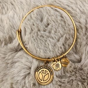 Alex and Ani Peace Bracelet